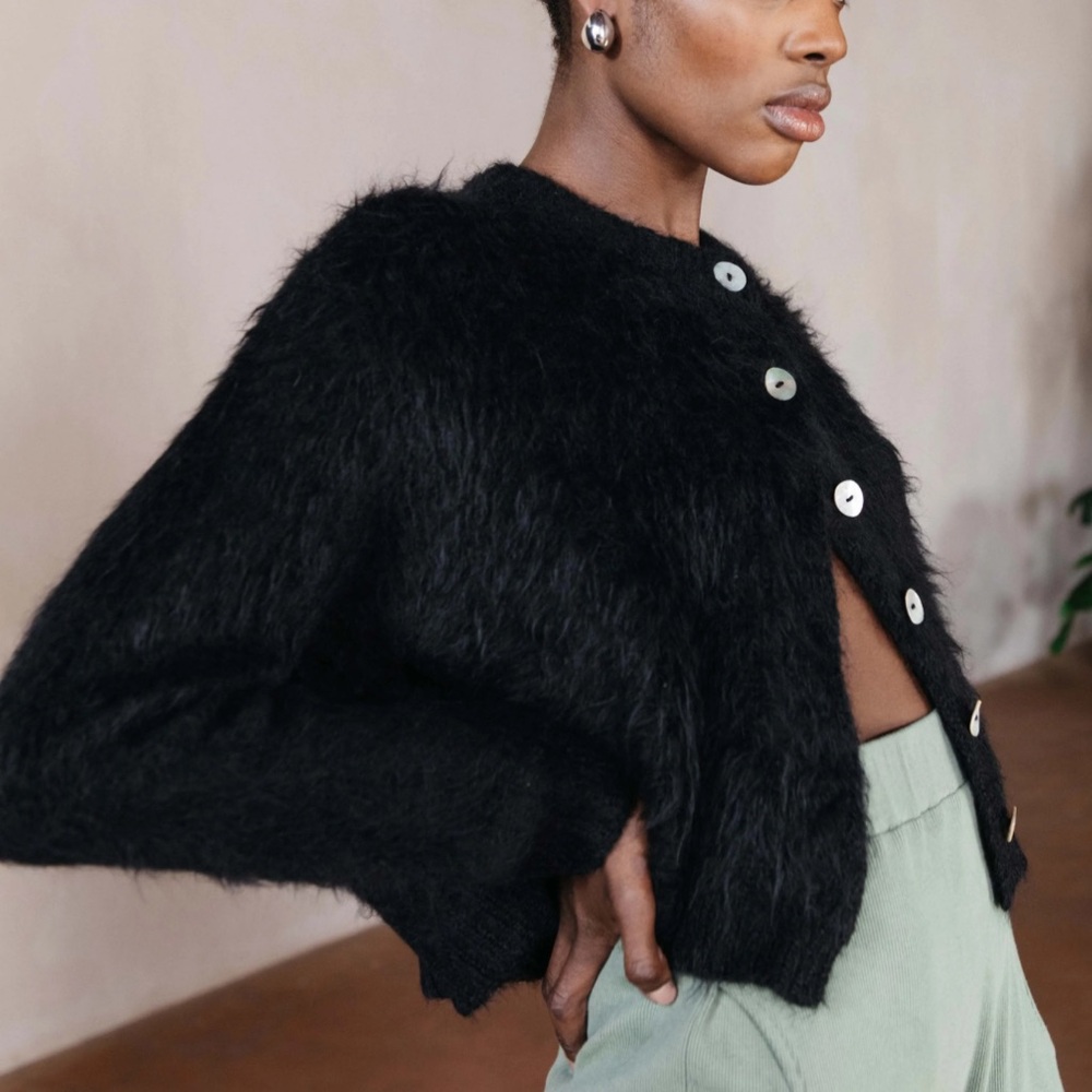 Maria Stanley Brushed Cardigan